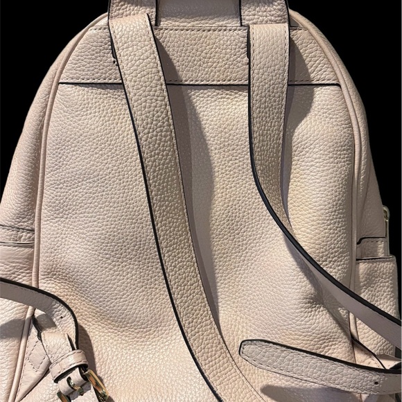 Michael Kors blush pink backpack.  Small/medium size - Picture 3 of 6